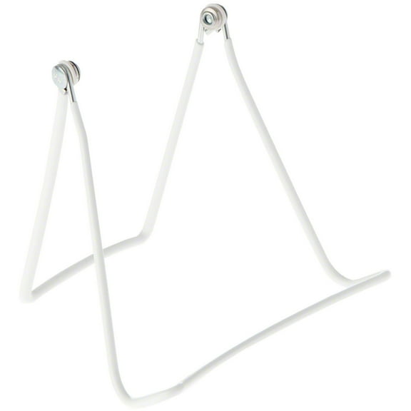 Gibson Holders 2AX Adjustable White Wire Display Easel, 5.5" W x 4" D x 5.25" H, Pack of 2