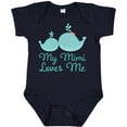 thumbnail image 3 of Inktastic My Mimi Loves Me Boys or Girls Baby Bodysuit, 3 of 5