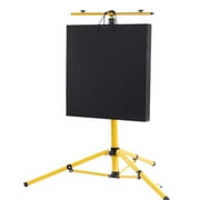 DIYMAG Archery Target Stand, Collapsible Triangle Target Stand, Stainless Steel Archery Target Stand (Yellow)