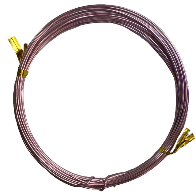 Craft Wires DIY Handicrafts Braided Thread Good Flexibility Durable Shiny Jewelry Lines Exquisite Design for Sculpturing Light Pink