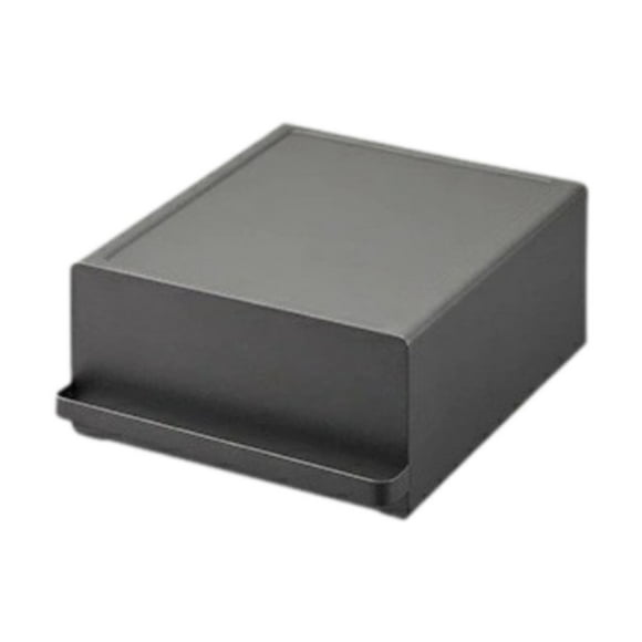 Soporte para cafetera, organizador portátil de encimera para bar y cocina. Negro