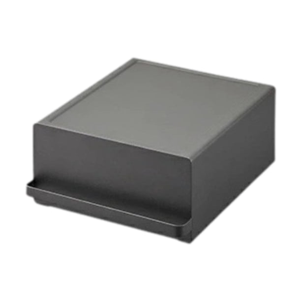 Organizador de encimera, organizador de barra de café con asa, estante de exhibición portátil, soporte para cafetera para oficina, cocina, cafetería, Negro