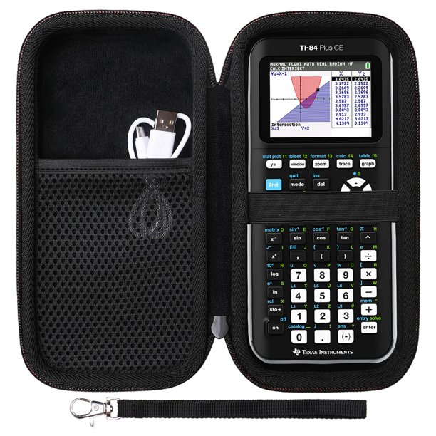 Funda para Calculadora LTGEM para Modelos TI de Gráficas Negra