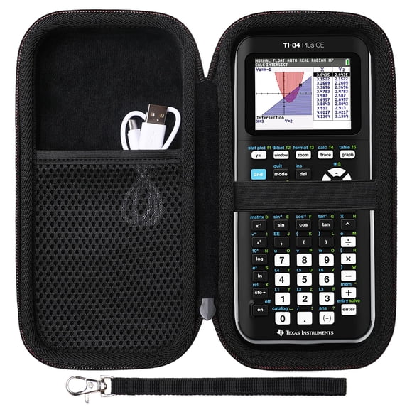 Funda para Calculadora LTGEM para Modelos TI de Gráficas Negra