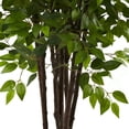 thumbnail image 3 of Nearly Natural 5402 Deluxe Ficus Tree, 6.5-Feet, Green, 3 of 5