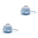 thumbnail image 1 of Bewildely cepillos de ducha removedor de polvo de baño depurador cepillo de limpieza herramientas de mano patrón de dibujos animados de silicona Azul 2piezas Bewildely CBP181832, 1 of 6