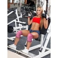 thumbnail image 6 of Nordic Lifting Knee Sleeves (1 Pair) Support & Compression for the Best Squats, 7mm Neoprene (XXL, Pink), 6 of 9