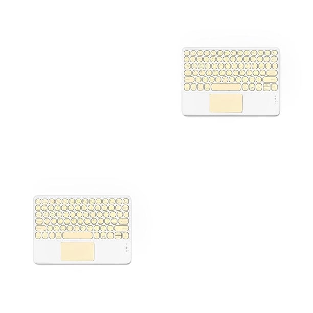 Inteprter Wireless Bluetooth-compatible 5.0 Keyboard Keypad External Mouse Replacement Low-noise Touchpad Electronic for Home Type1 NO1