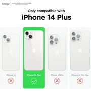 iPhone 14 Plus Case, Liquid Silicone Case, Full Body Protective Cover, Shockproof, Slim Phone Case, Anti-Scratch, 6.7 inch (Black)