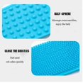 thumbnail image 5 of Silic Bru Bath Towels Rubbing Back Mud Ing Massa Brush Er Scrubber Clean Skin Exfoliating, 5 of 5