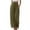 Army Green, variant on XFLWAM Women's Summer Palazzo Pants Cotton Linen Wide Leg Pants Drawstring High Waist Flowy Beach Trousers with Pockets Khaki S