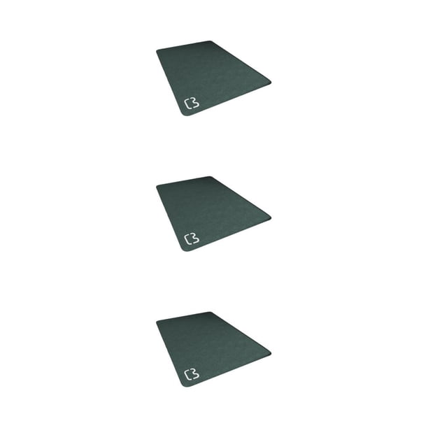 Wosthever Alfombrilla impermeable para el suelo del baño Durable y antideslizante Alfombrillas cómodas para el suelo del baño Respetuoso con Type1 NO1