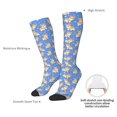 thumbnail image 5 of Picia Women Crew Soft Moisture-wicking Socks Kawaii Corgi Pattern Design Cotton Socks, One Size fit All, 5 of 9