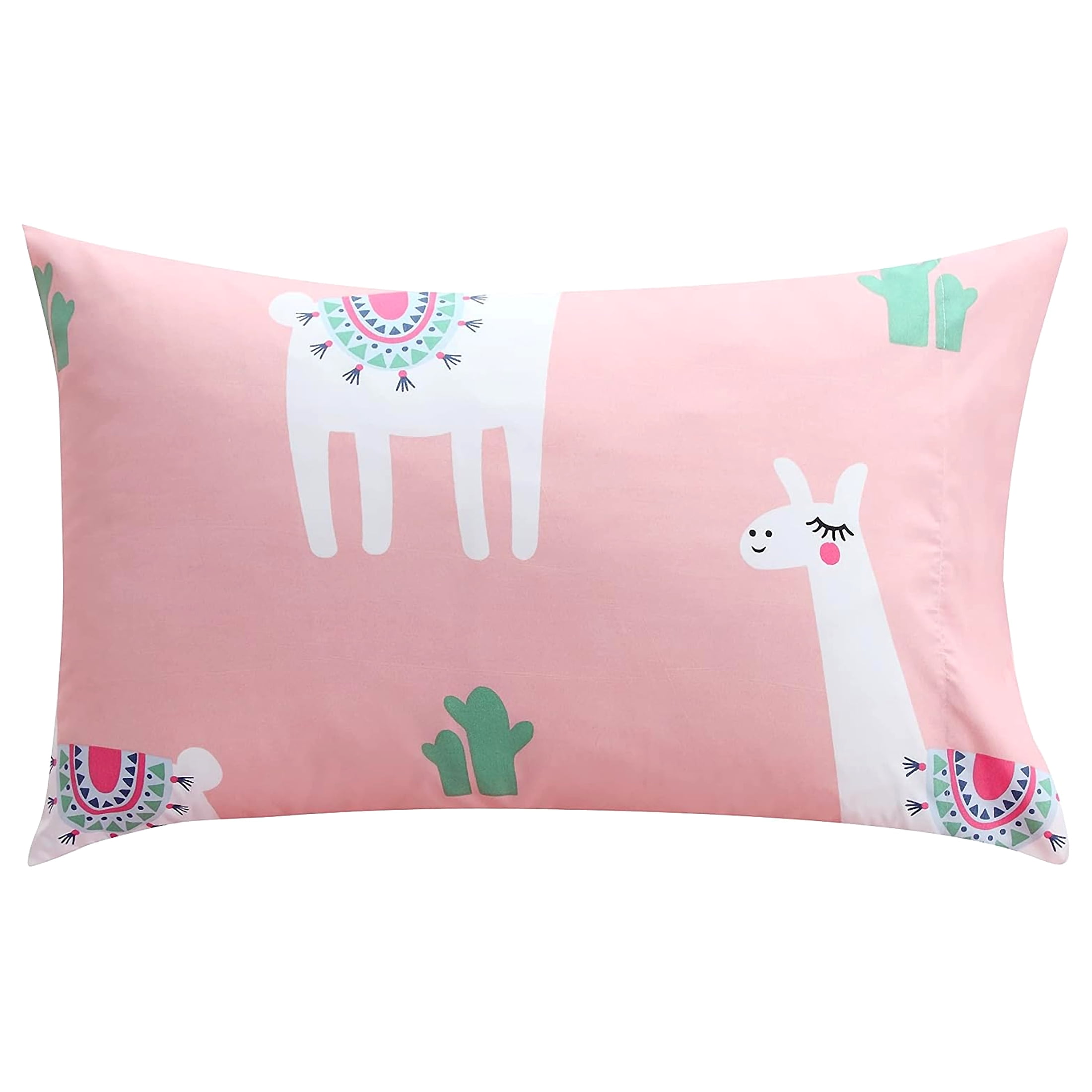 Cool LLama 3-piece Sheet Set Pink Twin