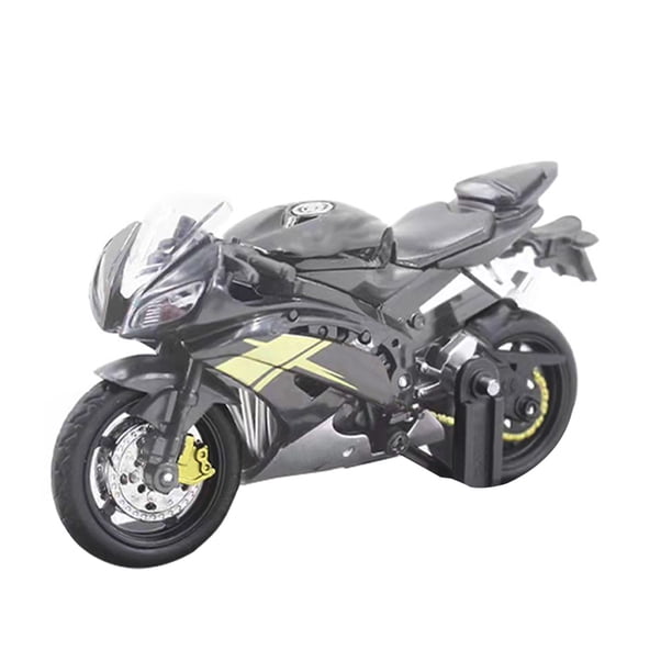 Modelo de juguete de motocicleta Bling Bling aleación 1:18 decoración del hogar