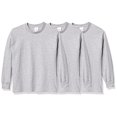 thumbnail image 2 of Hanes T-Shirt à Manches Longues ComfortSoft pour Garçons, Lot de 3, L, Acier Clair, 2 of 10