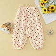 thumbnail image 2 of Ketyyh-chn99 Baby Girl Pants Fall Clothes Toddler Clothes Baby Girl Pants Bell Bottom Pants Red,12 Months, 2 of 5
