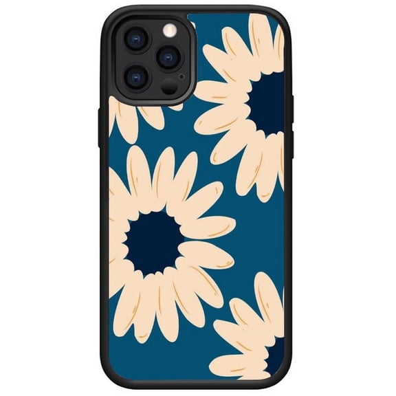 Compatible with iPhone 11 Pro case Soft TPU Glossy Flower Pattern Phone Case for Women and Girls