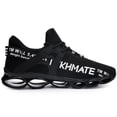 thumbnail image 6 of FENLERN Running Shoes for Men Lightweight Sports Walking Sneakers Black Size 7.5, 6 of 6