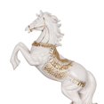 thumbnail image 7 of Modern Horse Statue Figurine Animal Sculpture Feng Shui Collectable for Table Cabinet Shelf Office Decor Gift White, 7 of 7