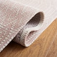 thumbnail image 5 of SAFAVIEH Martha Stewart Cotton Geometric Area Rug, Pink/Ivory, 9' x 12', 5 of 8