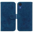 thumbnail image 2 of Mantto Case for Samsung Galaxy A03 Core,Butterfly Rose Embossed Leather Magnetic Folio Card Slots Flip Stand Shockproof Protective Cover,Blue, 2 of 8