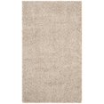 thumbnail image 5 of SAFAVIEH Santa Monica Chelsey Solid Shag Runner Rug, Beige, 2'3" x 11', 5 of 7