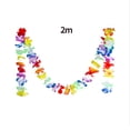 thumbnail image 2 of Naiovety Guirnalda de flores hawaianas, collar artificial tropical, pancarta, decoración de fiesta Multicolor Kits de decoración para fiestas multicolor 2m Naiovety HA7019-01B, 2 of 6