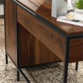 thumbnail image 3 of Sauder Nova Loft Bureau à Piédestal Simple en Bois Manufacturé Noyer Grand, 3 of 13