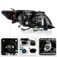 thumbnail image 3 of For Smoked 2009-2010 Toyota Corolla Halo Projector Headlights w/Daytime DRL LED, 3 of 7