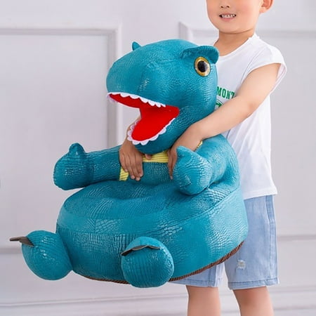 

Walmart Week Deals Cushion No Padding Simulation Skin Dinosaur Sofa Cover Learning Seats Soft Chair Washable Removable Sofa Baby Plush Toys Children Gift