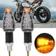 thumbnail image 5 of Lámpara de señal de motocicleta, 2 piezas, 14 LED, luz de giro LED para motocicleta, lámpara de dirección para motocicleta, diseño personalizado, 5 of 9