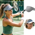 thumbnail image 1 of Outdor Breathable Summer Sports Visor Hat For Outdoor Activities Sun Lightweight Adjustable Headband, 1 of 5