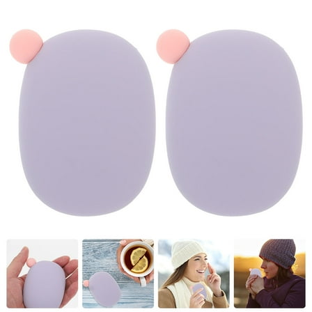 Sparsain 2 Pack Multifunctional Silicone Hand Warmers for Winter