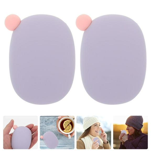 Sparsain 2 Pack Multifunctional Silicone Hand Warmers for Winter