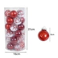thumbnail image 6 of D-GROEE 30Pcs/Box Christmas Ball Baubles,2.4" Shatterproof Electroplating Colorful Hang Balls Pendant for Xmas Tree Decoration, 6 of 8