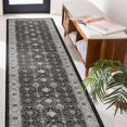 thumbnail image 3 of Alfombra Runner HY HAO YUN LAI, lavable para pasillo, 80 x 427 cm, color negro, 3 of 7