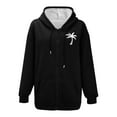 thumbnail image 4 of Gkeoshab Womens Hoodies Womens Hoodies Oversized Sweatshirts Pullover Fleece Sweaters Long Sleeve Winter Fall Outfits Fashion Y2k Clothes Black XXL, 4 of 4