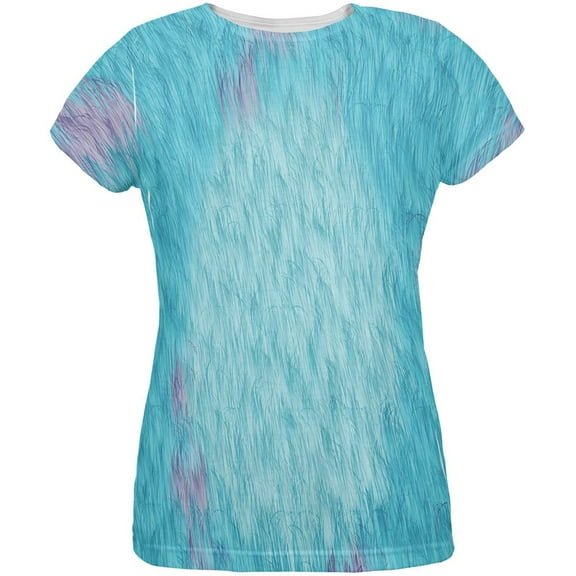 Halloween Cuddly Closet Monster Costume All Over Womens T Shirt Multi MD