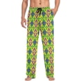 thumbnail image 3 of GZHJMY Mardi Gras Pajama Pants for Men, Lounge Pants Lightweight Men Pajama Bottoms with Drawstring Pockets, Christmas New Year Birthday Gifts, XX-Large, 3 of 6