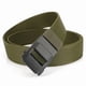 thumbnail image 1 of Cinturón de nailon con trinquete para hombre | Cincha resistente de 1000 D de 3,8 cm de ancho | Hebilla deslizante automática de liberación rápida | Cintura ajustable hasta 122 cm | Diseño sin ag, 1 of 1