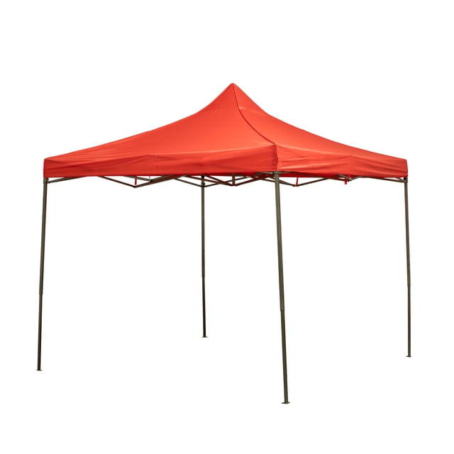 Carpa Toldo Plegable 3x3 Impermeable Retractil Jardin Onof Rojo