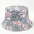 thumbnail image 4 of Herrnalise Summer Sun Protection Fashion Flower Outdoor Sun-hat Fisherman Bucket Hat Cap, 4 of 4