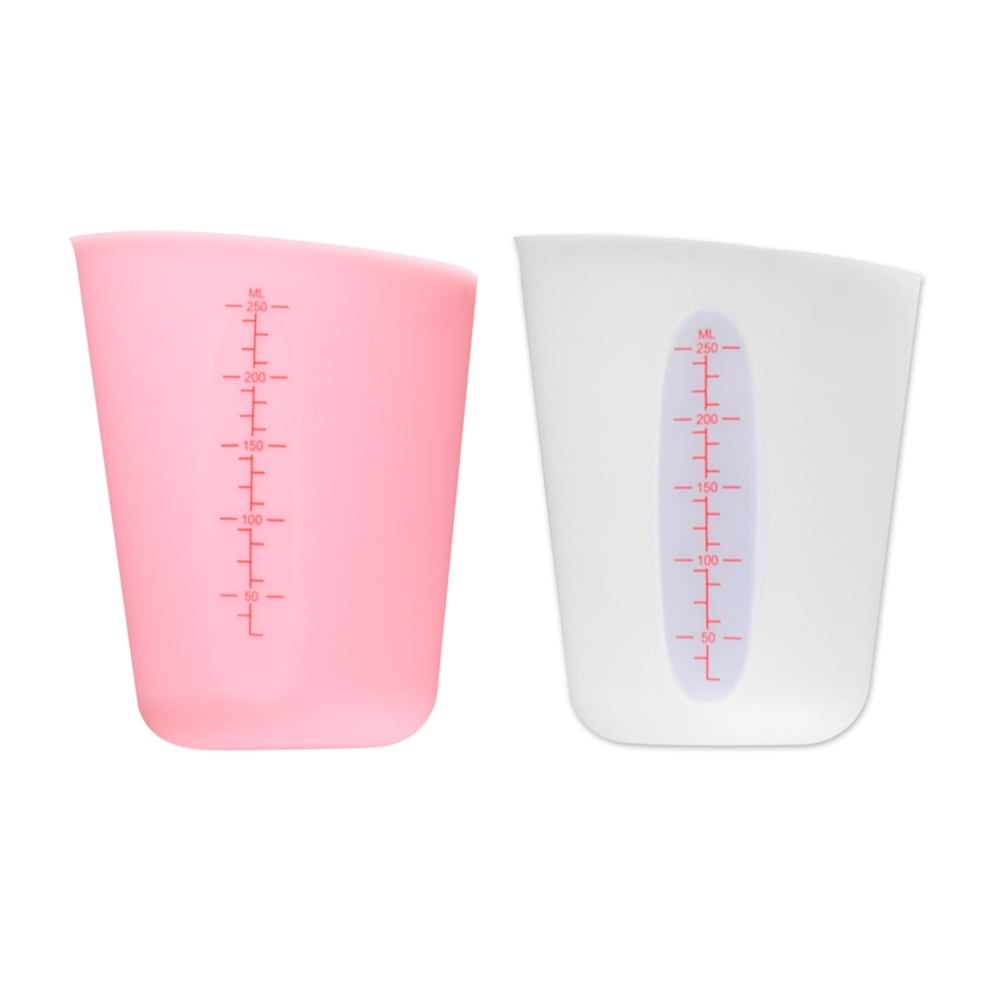 Flexible Measuring Cups Silicone Measurment Cup Set For Melt Stir 