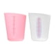 thumbnail image 1 of Juego de vasos medidores flexibles de silicona para resina epoxi, mantequilla, chocolate y más 2 tazas Derretir Revolver Exprimir y verter Apto para lavavajillas Marcas de medición estándar y métricas, 1 of 5