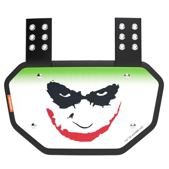 Phenom Elite Football Back Plate - The Joker