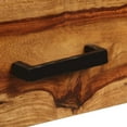 thumbnail image 6 of vidaXL Desk with 2 Drawers 43.3"x19.7"x30.3" Solid Sheesham Wood, 6 of 11