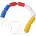 thumbnail image 4 of GARVALON 1Pcs Swimming Pool Safety Divider Buoy Line Assorted Color Plastic 200x3.5in Floating Rope for Swimmers, 4 of 7