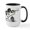 White/Black Inside, variant on CafePress - Foxhound Bubbles Large Mug - 15 oz Ceramic Large White Novelty Mug