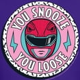 thumbnail image 3 of CafePress - Power Rangers You Snooze You Loose Kids T Shirt - Dark T-Shirt Kids XS-XL, 3 of 4